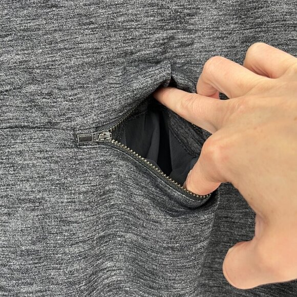 Athleta Metro Downtown Skort Size XL Heathered Gray Pockets Tennis Prep Golf EUC - Picture 6 of 14